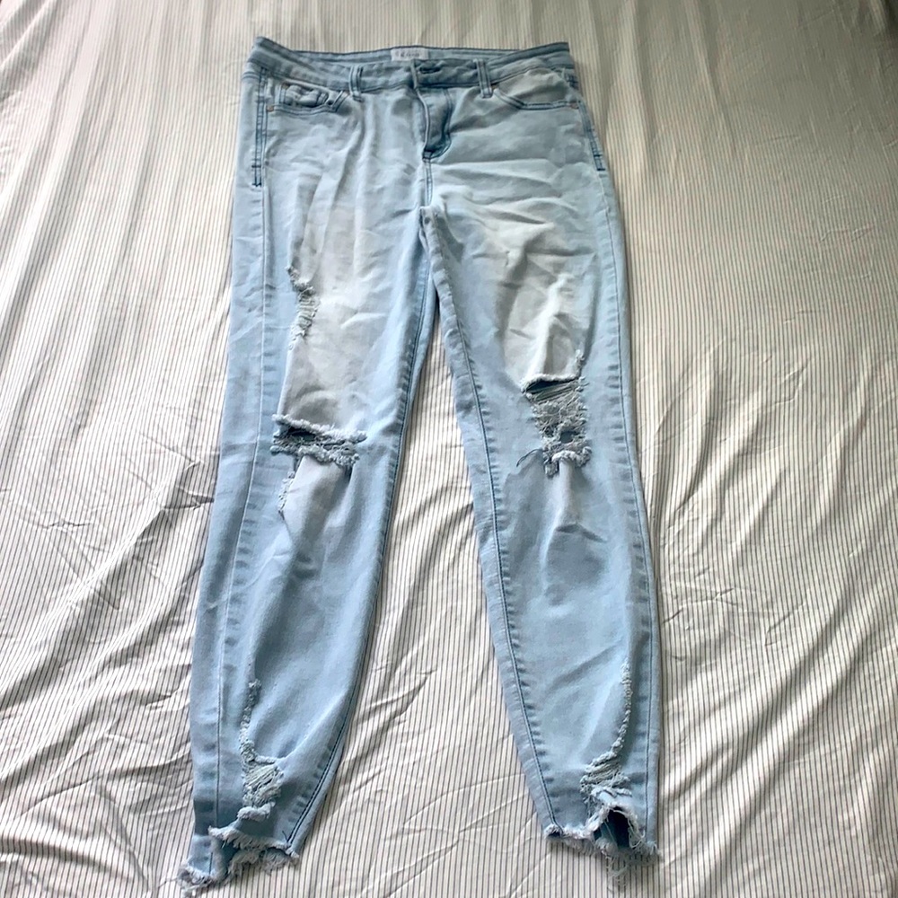 Mid rise ankle skinny 11/30